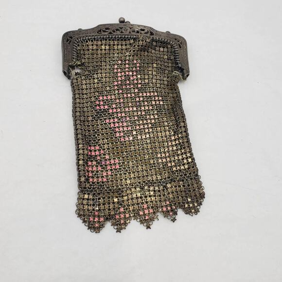 Antique Mesh Purses Collection 2 Stunning 6" long & 4" long - Picture 16 of 16